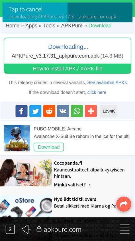 apk pure install